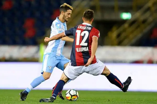 Milincovic-Savic e Lulic portano al doppio vantaggio i biancocelesti. Poi, dopo un rigore sbagliato da Immobile, il Bologna la riapre ma non riesce a raggiungere il 2-2.
