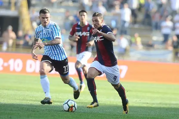 I felsinei si aggiudicano la sfida tutta emiliana con la Spal, grazie ad un gol di Poli e un'autorete di Salamon. Inutile il timbro di Antenucci.