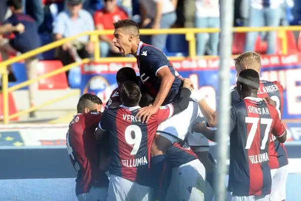 I felsinei si aggiudicano la sfida tutta emiliana con la Spal, grazie ad un gol di Poli e un'autorete di Salamon. Inutile il timbro di Antenucci.