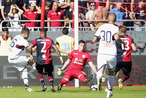 Il grifone scappa con Galabinov e Taarabt, Pavoletti la riapre a inizio secondo tempo. Ancora RIgoni per i liguri e infine un rigore di Joao Pedro per il 2-3 finale.