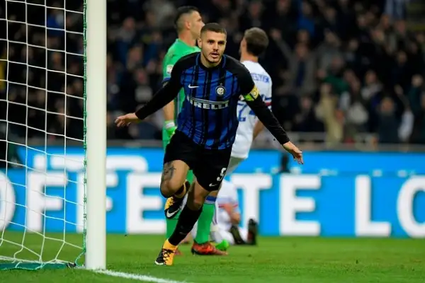 Spettacolare anticipo a San Siro. L'Inter va avanti di tre gol con una rete di Skriniar e una doppietta di Icardi, la Samp nel finale mette paura ai padroni di casa con Kownacki e Quagliarella.
