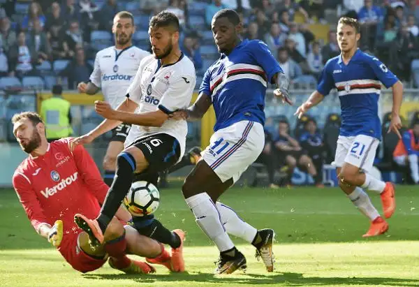 I liguri ribaltano la sfida casalinga con l'Atalanta, passata in vantaggio con Cristante ma mandata al tappeto da Zapata, Caprari e Linetty.
