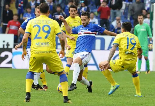 I blucerchiati schiantano il Choevo con le reti di Linetty, Zapata e una doppieta di Torreira. Di Cacciatore il gol del momentaneo pareggio clivense.