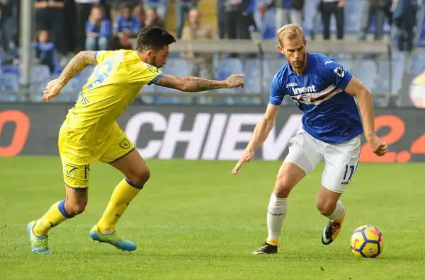 I blucerchiati schiantano il Choevo con le reti di Linetty, Zapata e una doppieta di Torreira. Di Cacciatore il gol del momentaneo pareggio clivense.