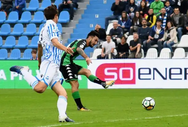 I neroverdi espugnano Ferrara grazie al gol lampo di Politano, dopo pochi secondi di gioco.