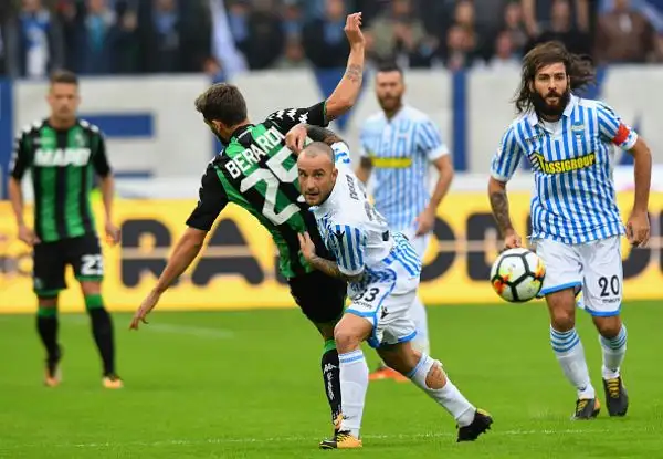 I neroverdi espugnano Ferrara grazie al gol lampo di Politano, dopo pochi secondi di gioco.
