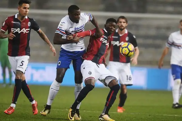 Netta vittoria del Bologna contro la Sampdoria nel primo anticipo di serie A.