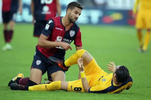 Vittoria preziosa dei sardi in rimonta nello scontro salvezza con l'Hellas.