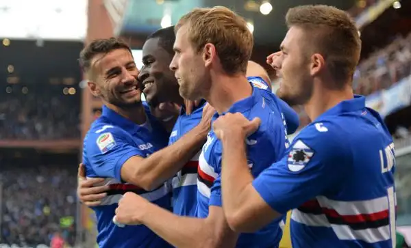 La squadra di Allegri cede per 3-2 contro una grande Sampdoria, a segno con Zapata, Torreira e Ferrari. Bianconeri a -4 dal Napoli.