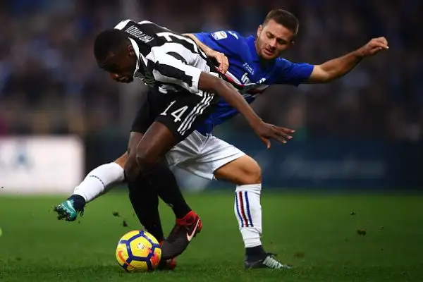 La squadra di Allegri cede per 3-2 contro una grande Sampdoria, a segno con Zapata, Torreira e Ferrari. Bianconeri a -4 dal Napoli.