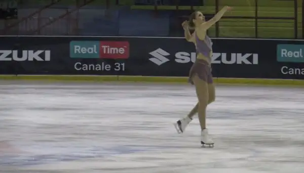 Carolina Kostner, Anna Cappellini e Luca Lanotte hanno dato spettacolo sul ghiaccio dell'Agorà di Milano.