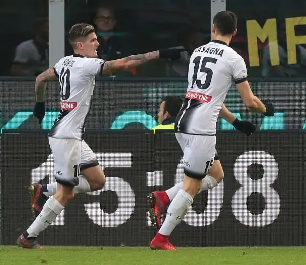 Colpaccio dell'Udinese che espugna SanSiro grazie alle reti di Lasagna, De Paul su rigore e Barak. Inter che rientra molle in campo nella ripresa e si fa sorprendere dalla velocità dei bianconeri