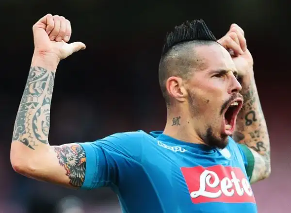 Hamsik diventa il miglior bomber della storia azzurra con 116 gol