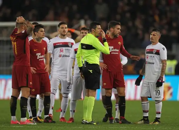 Un gol di Fazio all'ultimo respiro, dopo che poco prima Perotti aveva fallito un calcio di rigore, regala tre punti alla squadra di Di Francesco.