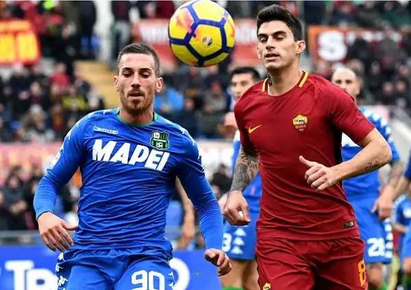La Roma non riesce a battere il Sassuolo allo stadio Olimpico, Dzeko ancora a secco