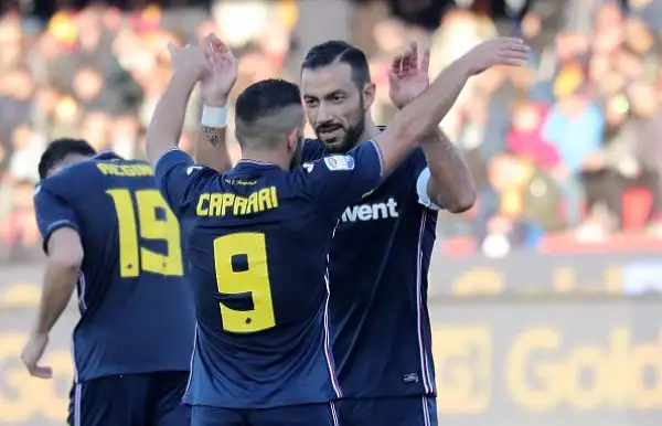 Doriani in vantaggio con Caprari ma Coda la ribalta e Brignola la chiude. Allo scadere il gol di Kownacki non basta alla squadra di Giampaolo.