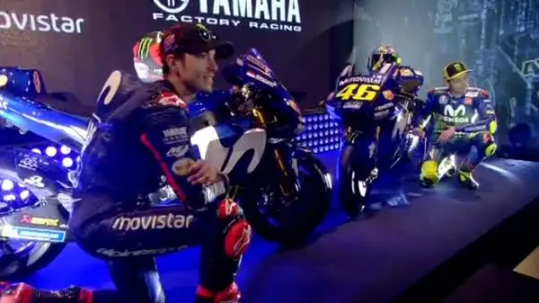 Svelata la nuova M1 con cui Valentino Rossi e Maverick Viñales tenteranno di dare l'assalto al titolo di campione MotoGP del 2018.
