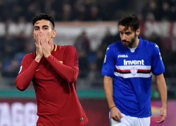 La Roma non si rialza: i giallorossi perdono il posticipo cedendo in casa contro la Sampdoria. Duvan Zapata condanna Di Francesco con una rete all'ottantesimo minuto.