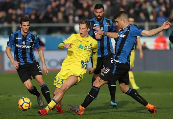 La Dea piega il Chievo per 1-0 grazie alla rete di Mancini al 72'.