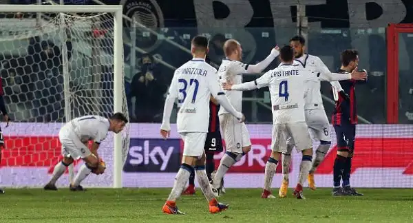 Succede tutto negli ultimi 10 minuti con la rete del vantaggio di Mandragora che sfrutta un errore in uscita di Berisha. All'88esimo arriva il pareggio dell'Atalanta con Palomino.