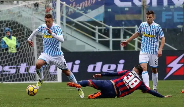 Blitz esterno pesantissimo della Spal che vince a Crotone una gara vibrante con i gol di Antenucci, Simic e Paloschi.