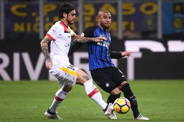 Benevento sconfitto a San Siro solo nel finale dai gol di Skriniar e Ranocchia: Spalletti ritrova i tre punti, ma non il gioco.