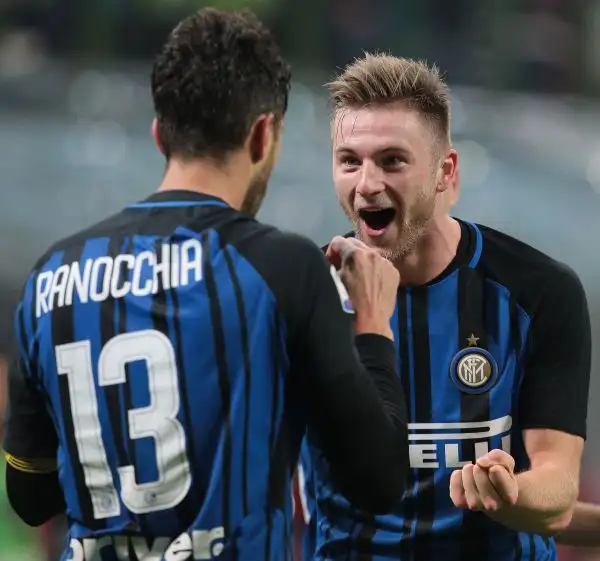 Benevento sconfitto a San Siro solo nel finale dai gol di Skriniar e Ranocchia: Spalletti ritrova i tre punti, ma non il gioco.