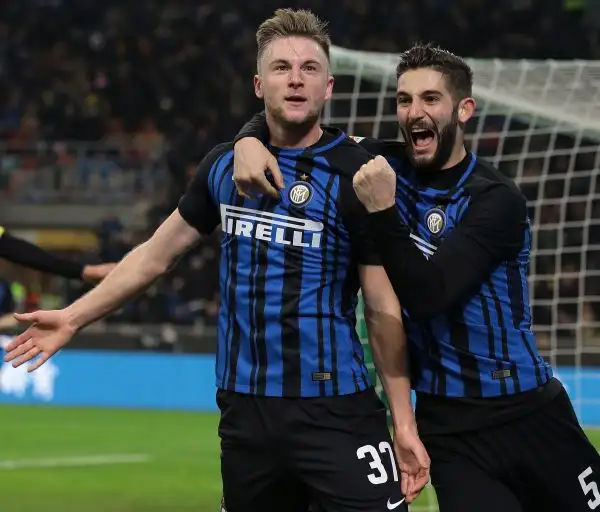Benevento sconfitto a San Siro solo nel finale dai gol di Skriniar e Ranocchia: Spalletti ritrova i tre punti, ma non il gioco.