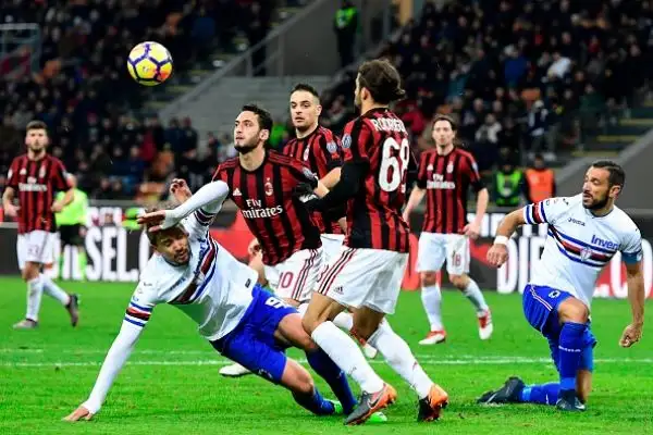 La rete di Bonaventura basta per regalare l'1-0 ai rossoneri e il sesto posto a 41 punti, gli stessi proprio dei blucerchiati.