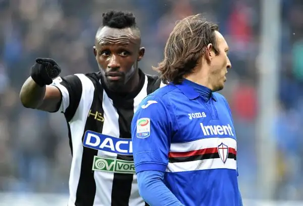 I blucerchiati battono i friulani con uno straordinario gol di Zapata. Protagonista di giornata anche Silvestre autore di un gol e di un'autorete.