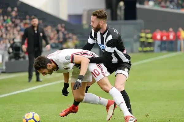Dopo tre vittorie consecutive, il Milan di Gattuso pareggia ad Udine per 1-1