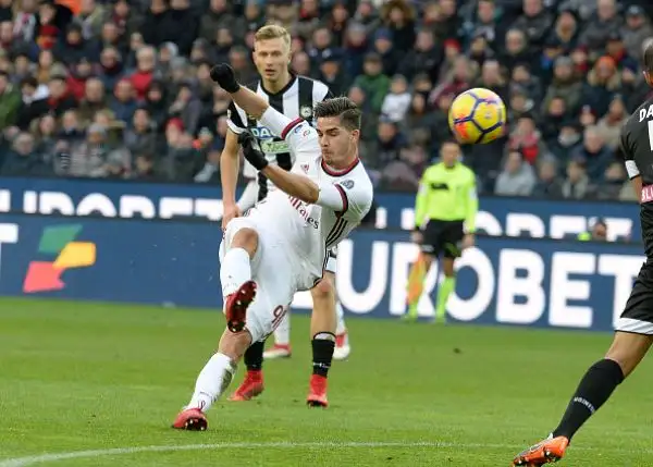 Dopo tre vittorie consecutive, il Milan di Gattuso pareggia ad Udine per 1-1
