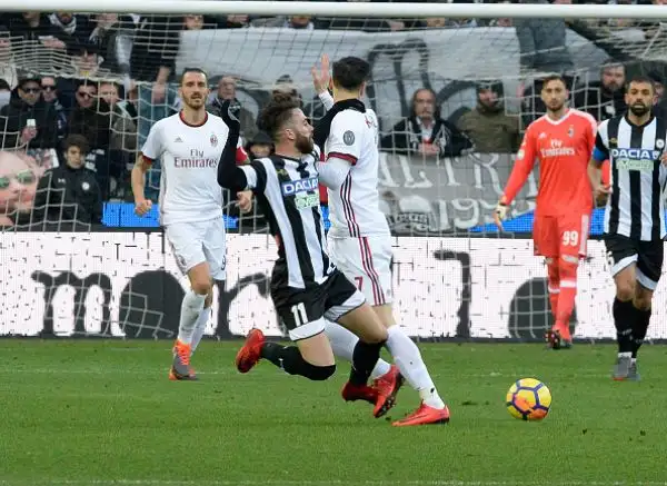 Dopo tre vittorie consecutive, il Milan di Gattuso pareggia ad Udine per 1-1