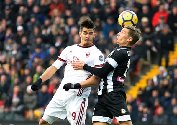 Dopo tre vittorie consecutive, il Milan di Gattuso pareggia ad Udine per 1-1