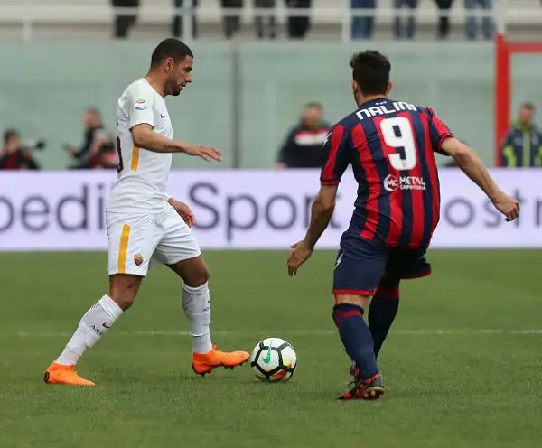El Shaarawy e Nainggolan blindano il terzo posto della Roma, Crotone ko.