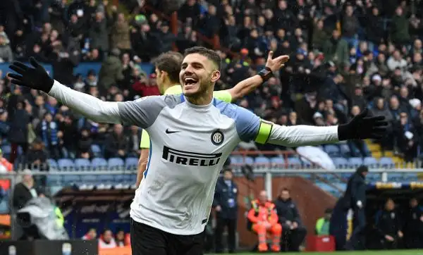 L'Inter travolge per 5-0 la Sampdoria nell'anticipo delle 12.30 della ventinovesima giornata di serie A. Capitan Icardi si risveglia dal letargo e con quattro reti trascina i nerazzurri alla vittoria.