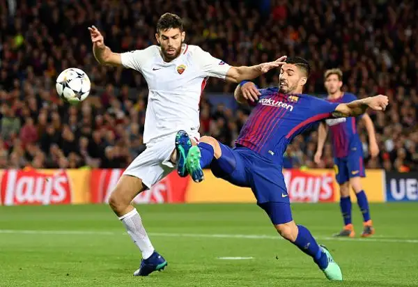La Roma sconfitta al Camp Nou, ma a testa alta. Dura poco la speranza del gol di Dzeko.