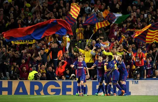 La Roma sconfitta al Camp Nou, ma a testa alta. Dura poco la speranza del gol di Dzeko.