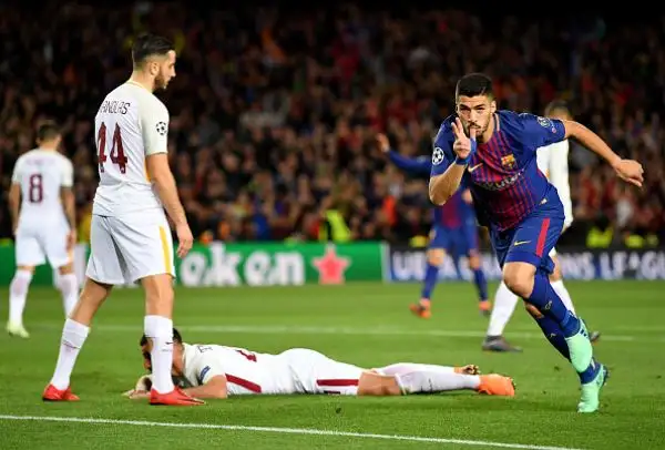 La Roma sconfitta al Camp Nou, ma a testa alta. Dura poco la speranza del gol di Dzeko.
