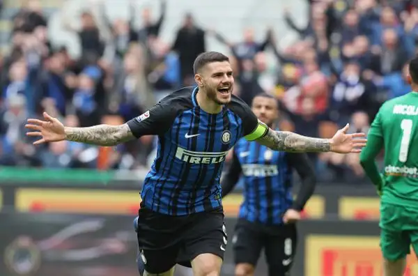 In poco più di 10 minuti Icardi e Perisic mettono al sicuro il risultato. Nella ripresa ancora Icardi, con il ventiquattresimo gol stagionale chiude la partita.