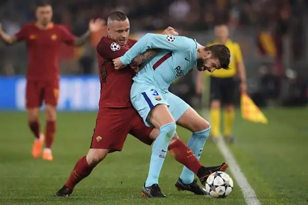 Clamorosa impresa dei giallorossi che all'Olimpico ribaltano la sconfitta per 4-1 subita all'andata.