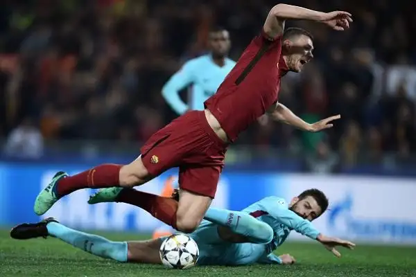 Clamorosa impresa dei giallorossi che all'Olimpico ribaltano la sconfitta per 4-1 subita all'andata.