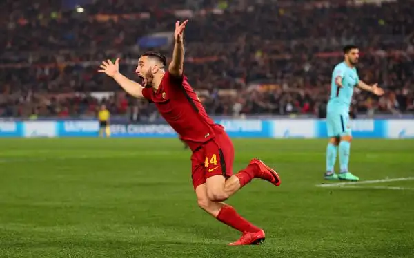 Clamorosa impresa dei giallorossi che all'Olimpico ribaltano la sconfitta per 4-1 subita all'andata.
