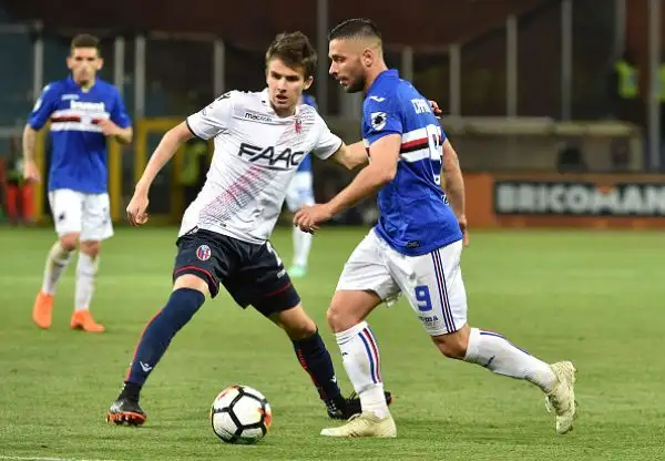 Con un gol nel recupero di Zapata i blucerchiati continuano a credere nell'Europa.