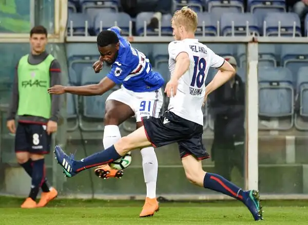 Con un gol nel recupero di Zapata i blucerchiati continuano a credere nell'Europa.