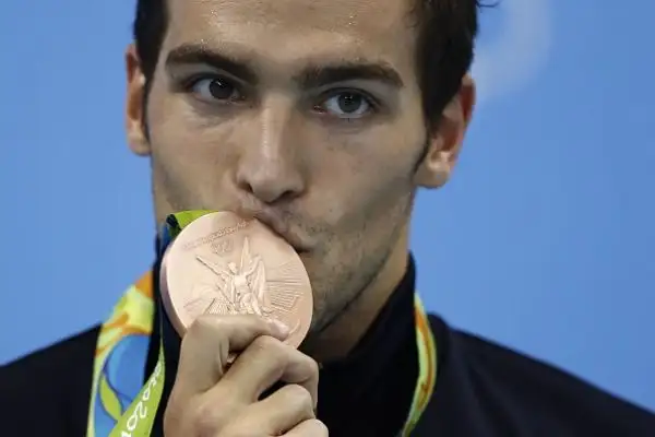 Il nuotatore italiano, già bronzo nei 400, si è ripetuto e con una grande rimonta sullo statunitense Wilimovsky ha chiuso al terzo posto, alle spalle di Paltrinieri e dell'altro americano Jaeger.