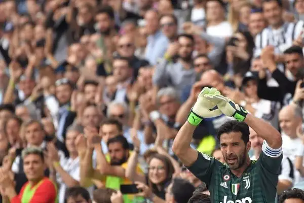 Il 40enne portiere ha disputato contro il Verona la sua ultima partita da juventino.