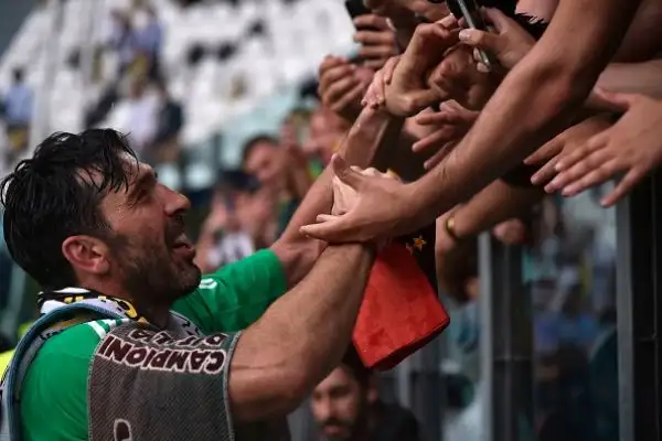 Il 40enne portiere ha disputato contro il Verona la sua ultima partita da juventino.