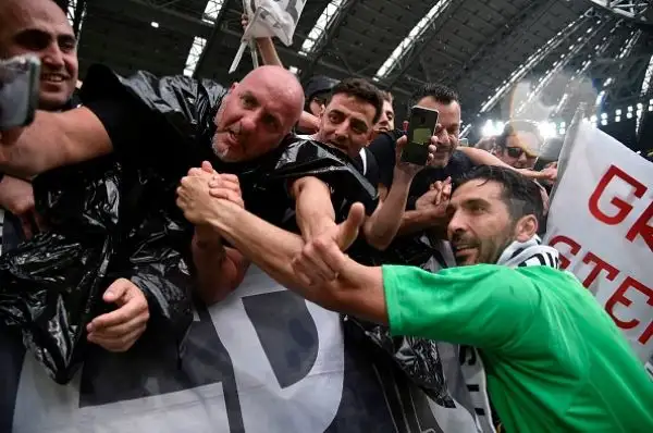 Il 40enne portiere ha disputato contro il Verona la sua ultima partita da juventino.