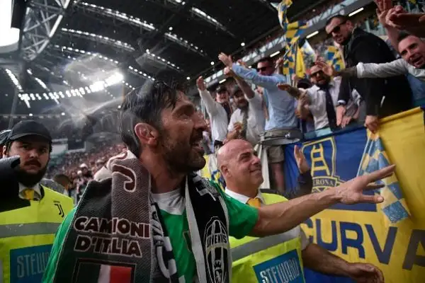 Il 40enne portiere ha disputato contro il Verona la sua ultima partita da juventino.